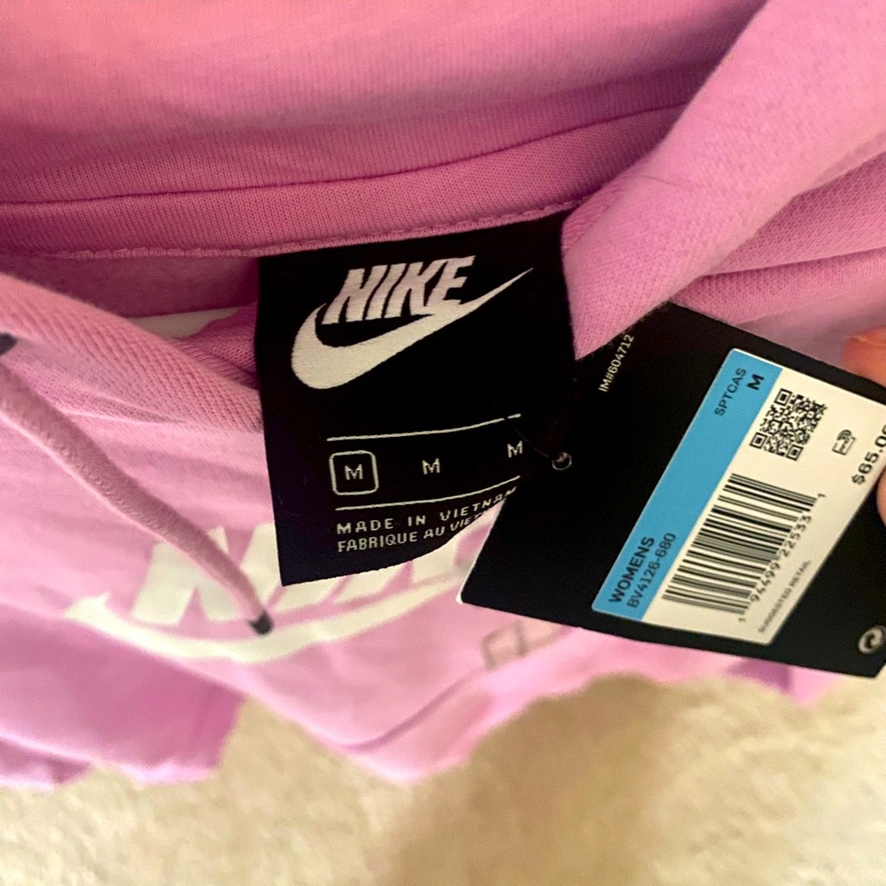 Nike sweatshirt pink
